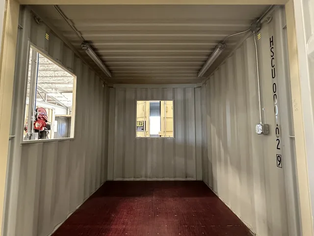 Completed generator housing delivered to a client site in Colorado