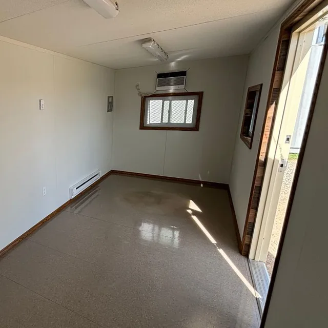 Hercules container ready for transport on a flatbed delivery truck