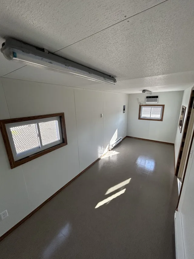 20-foot container office with HVAC and electrical installation by Hercules