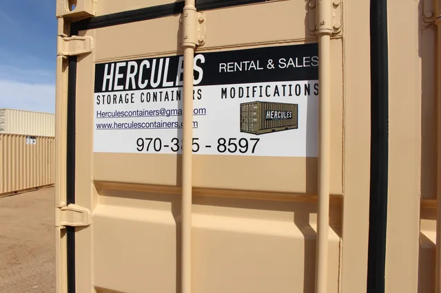 Container with aftermarket ventilation fans for temperature regulation