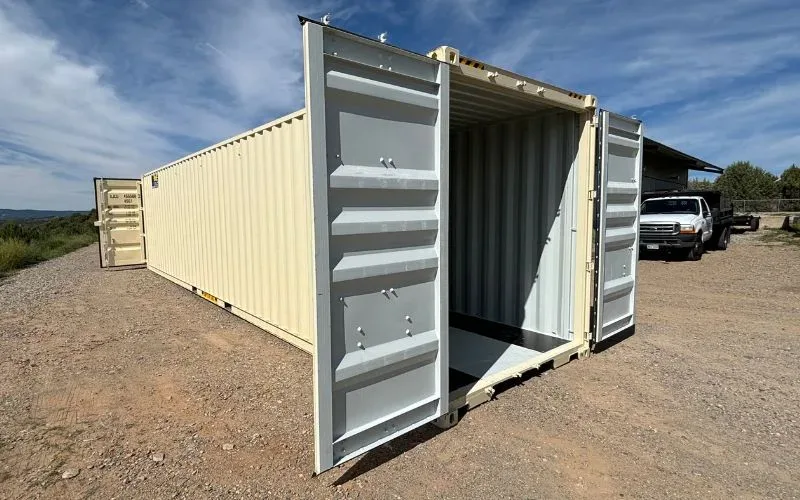 Storage containers available for flexible rental terms